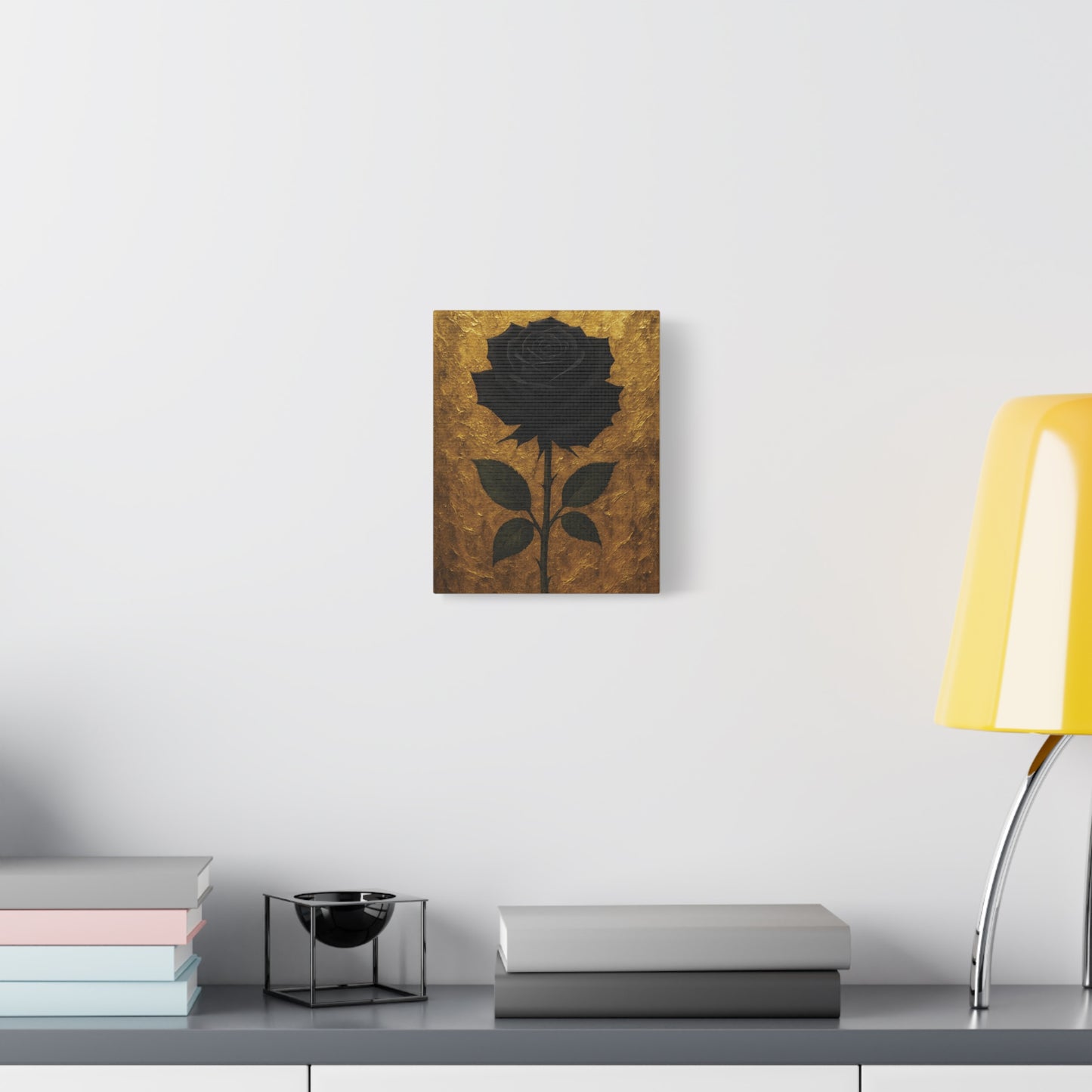 Canvas Print - Black Rose Art