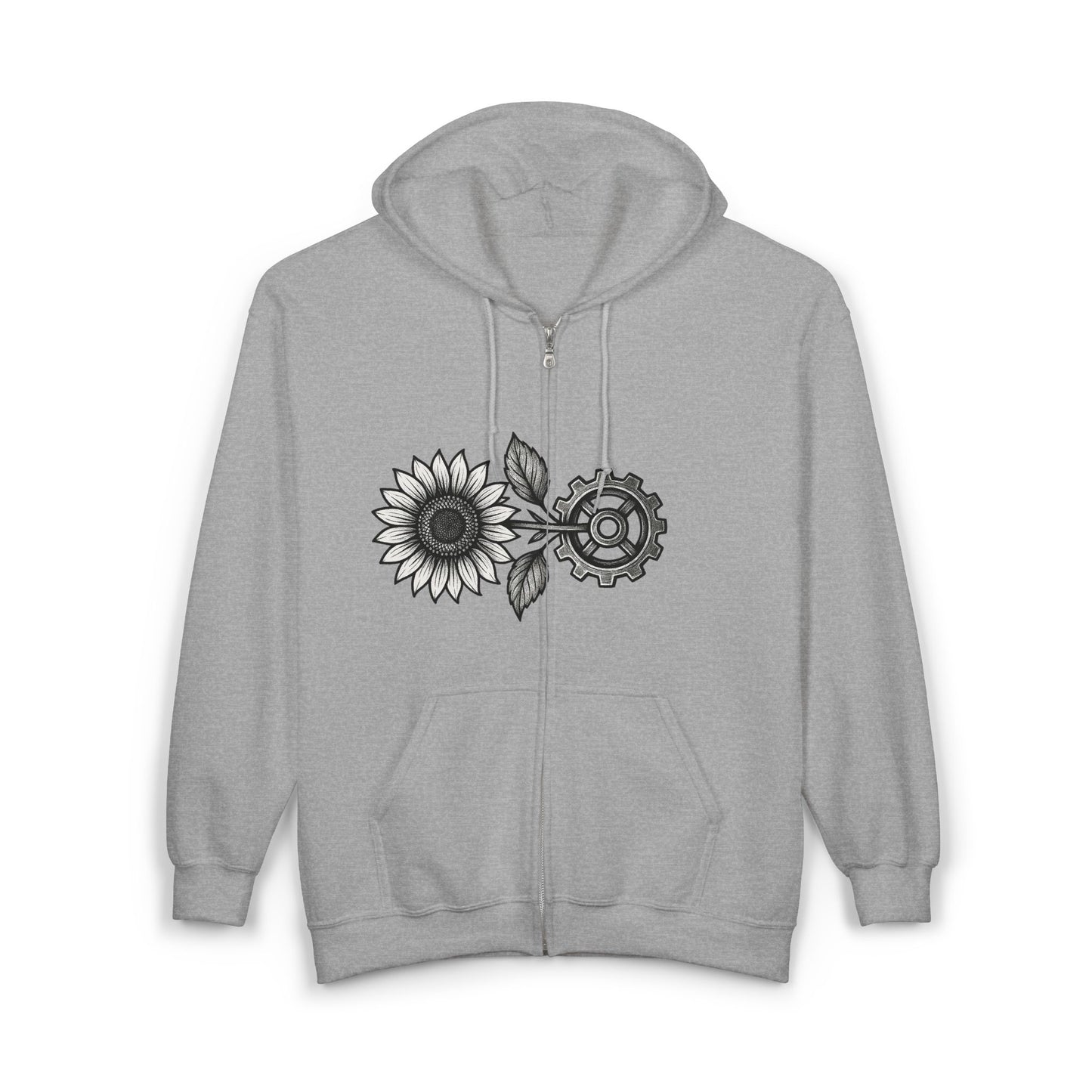 Unisex Heavy Blend™ Full Zip Hooded Sweatshirt