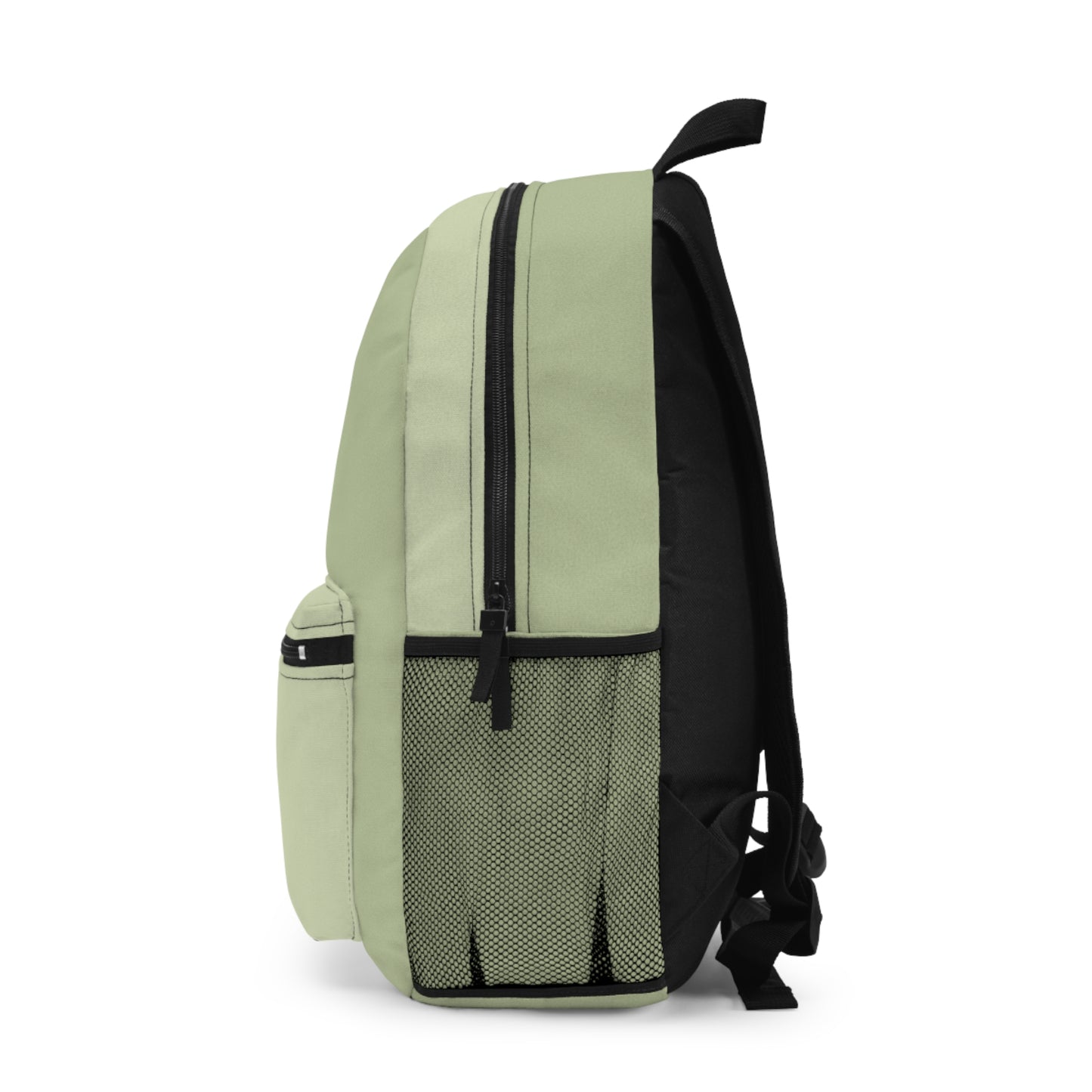 Green Floral Backpack