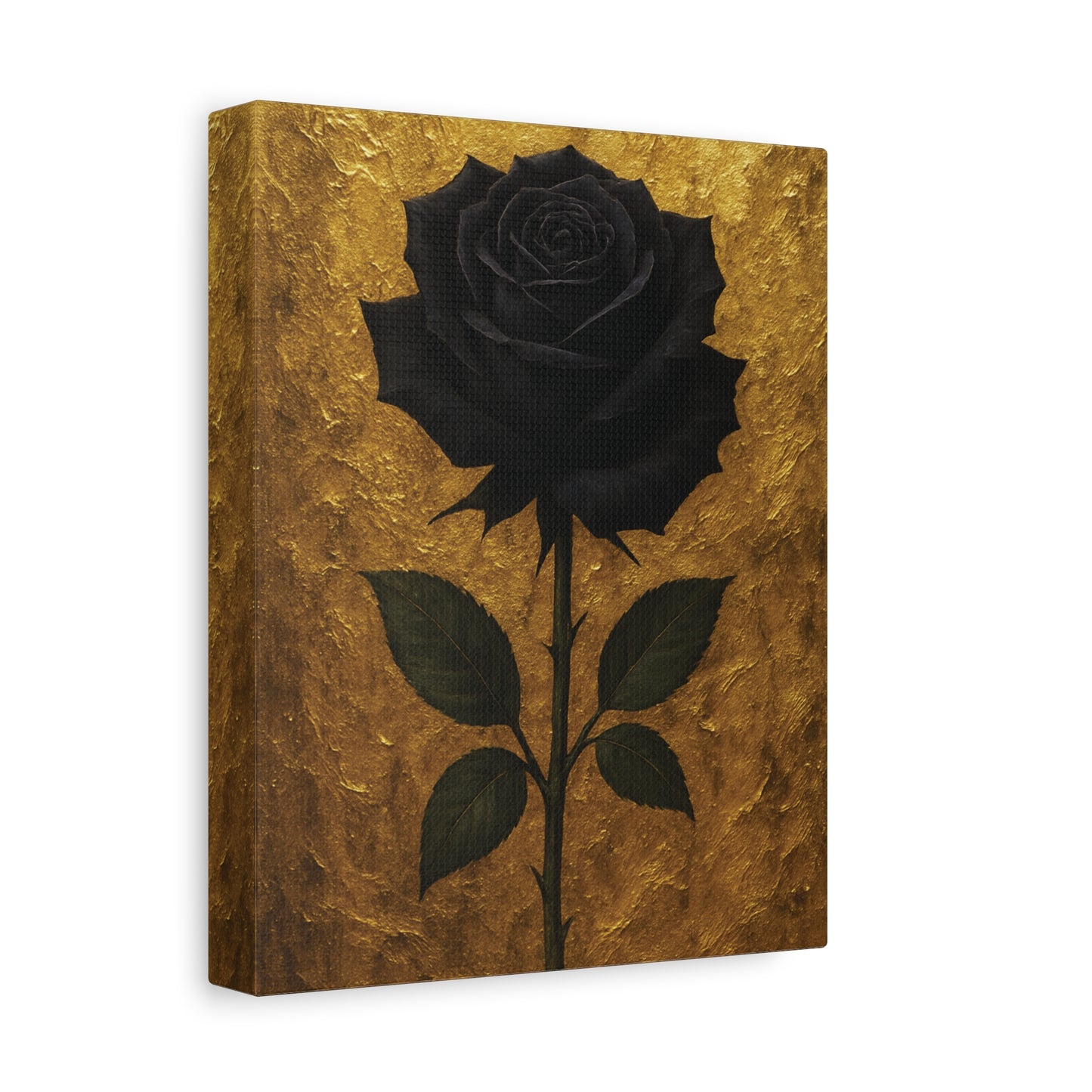 Canvas Print - Black Rose Art