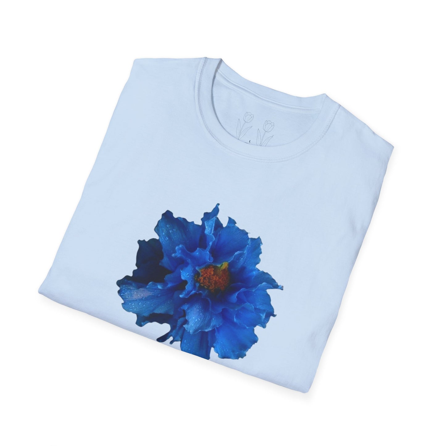 Blue Flower T-Shirt