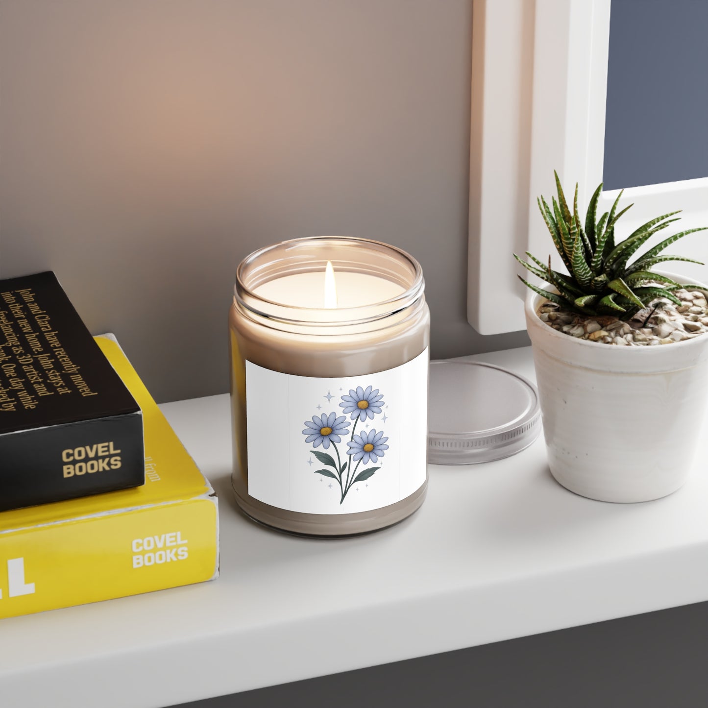 Aromatic Floral Soy Candle