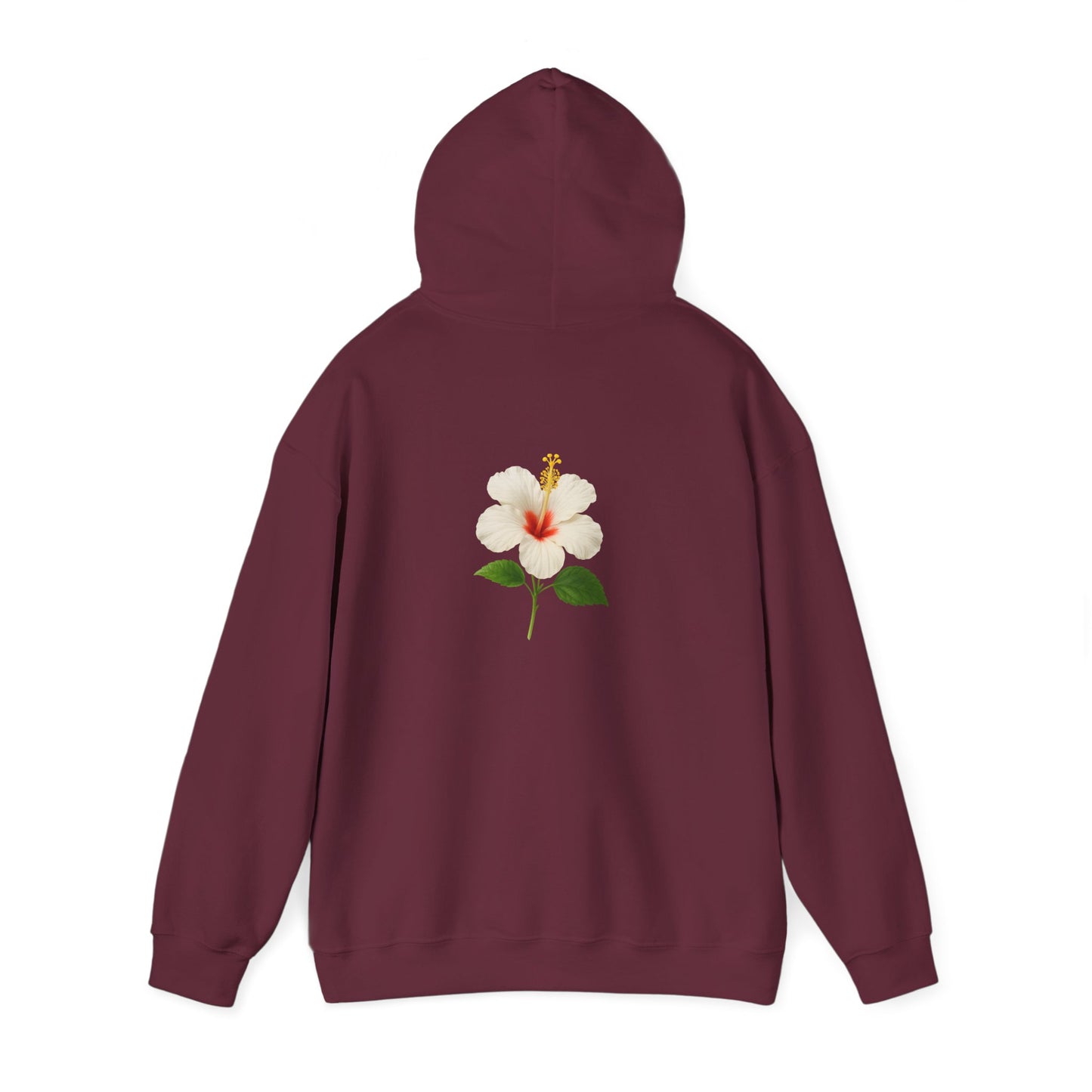 Floral Hoodie - Unisex Sweatshirt with Flowers Design
