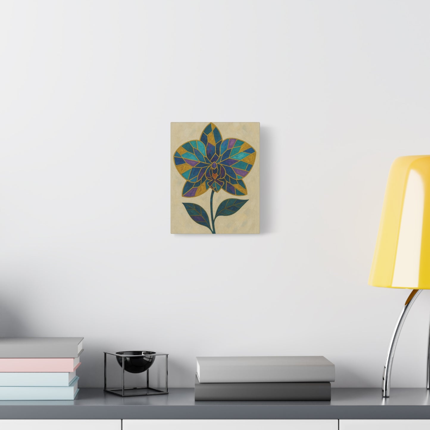 Canvas Wall Flower Art Print