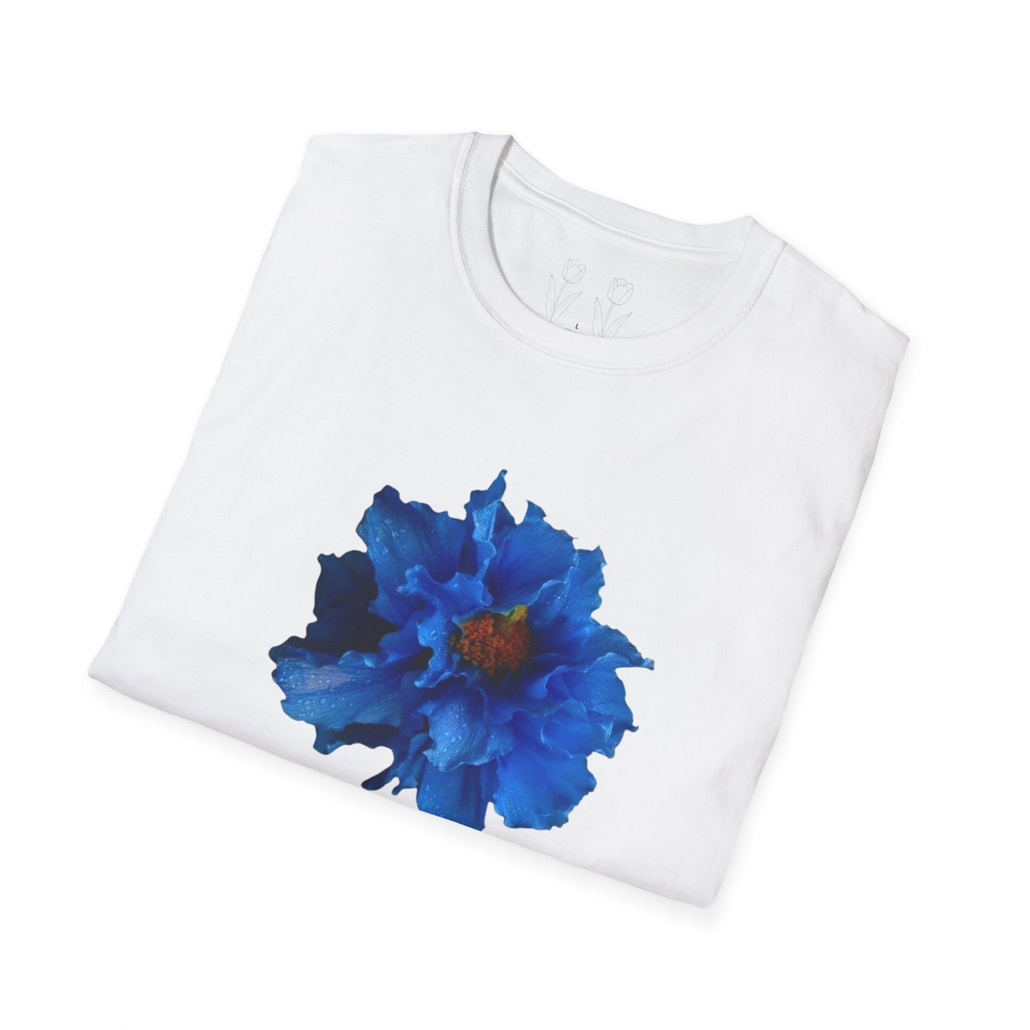 Blue Flower T-Shirt