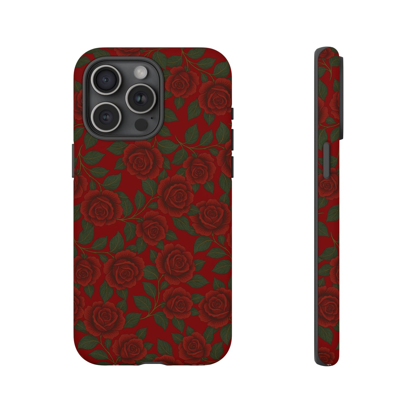 Phone Case Red Rose Tough Cases
