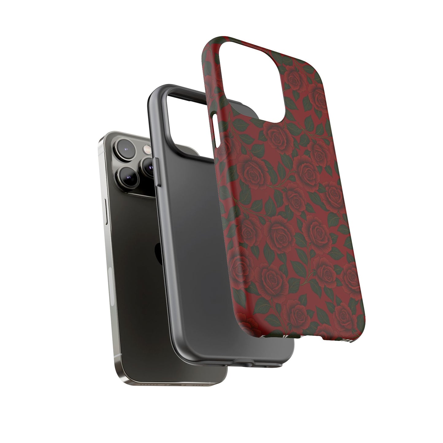 Phone Case Red Rose Tough Cases