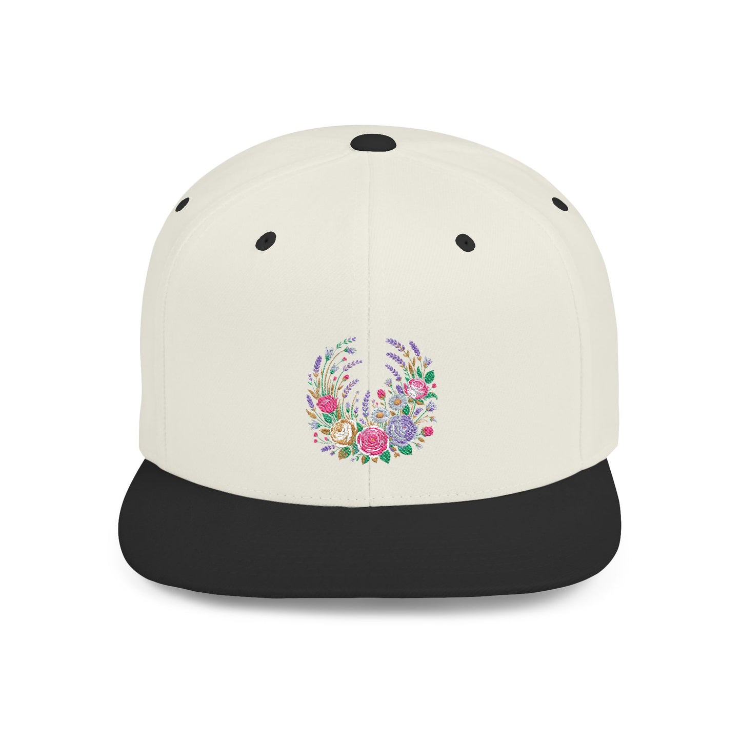 Floral Wreath Snapback