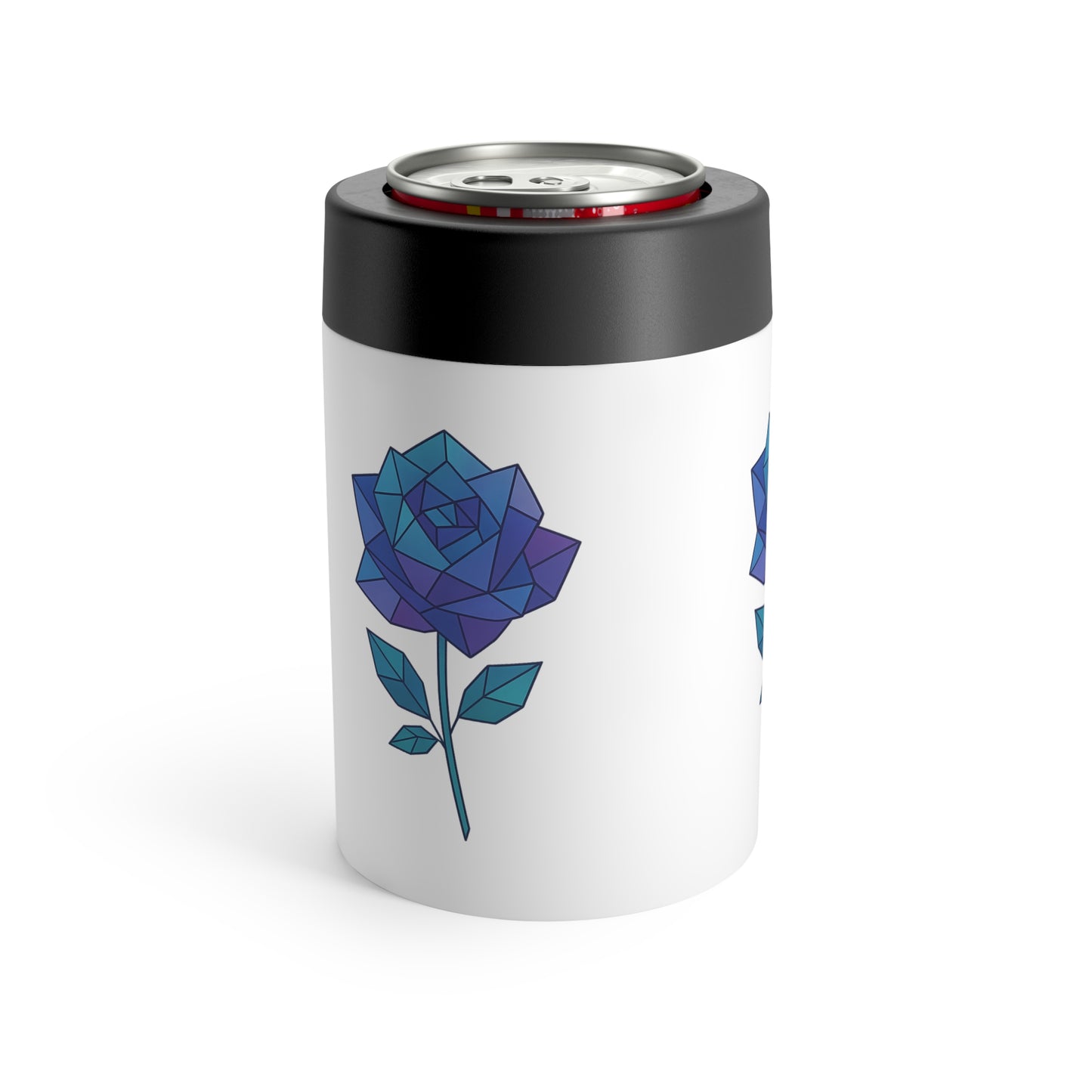 Geometric Rose Can Holder