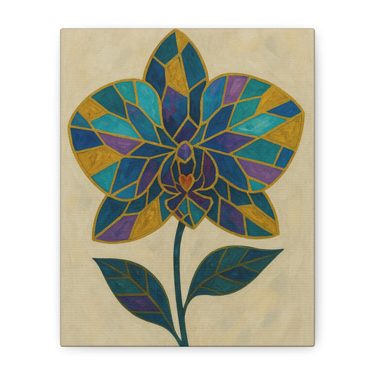 Canvas Wall Flower Art Print