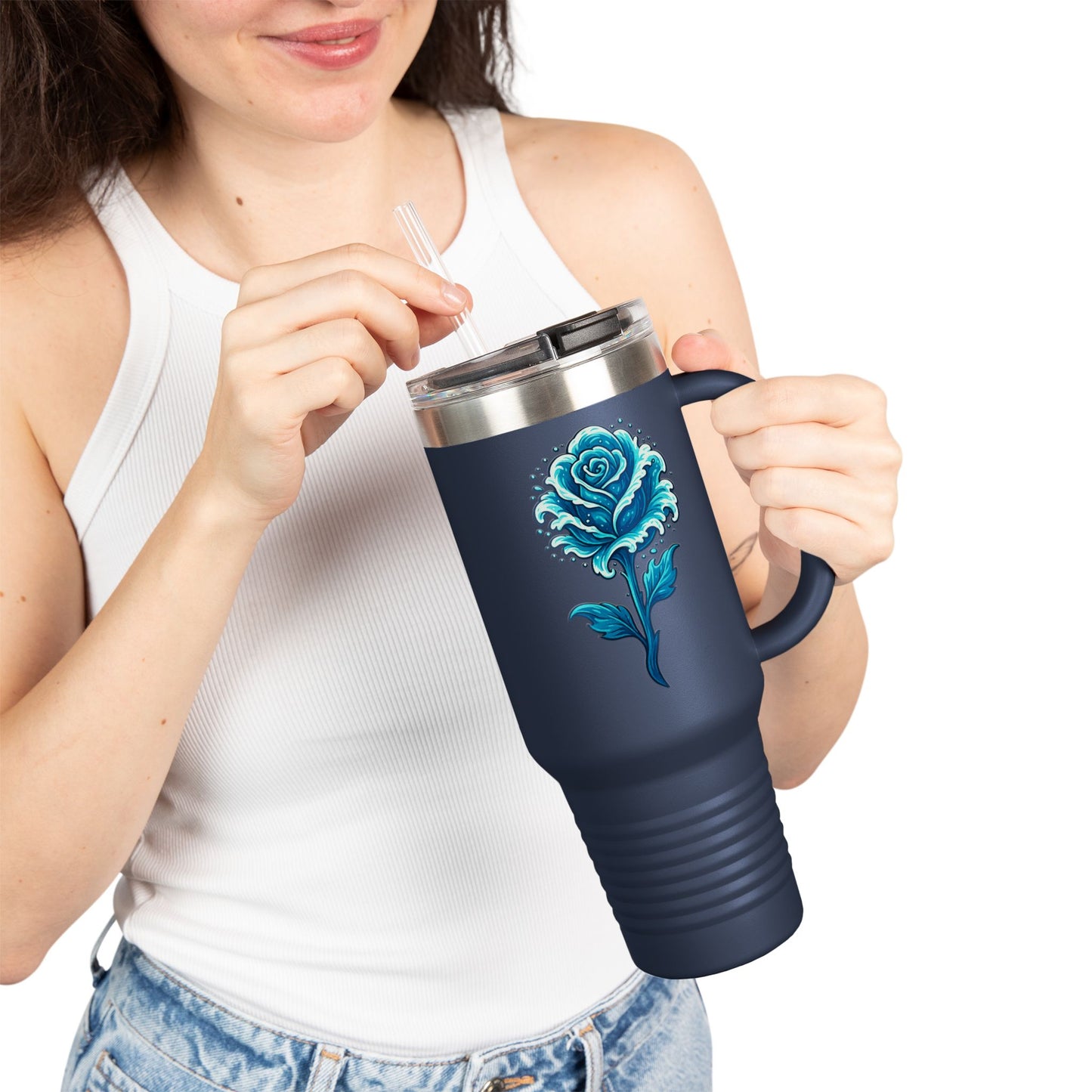Floral Travel Mug