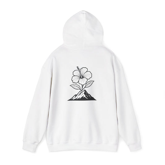 Botanical Adventure Hoodie, Floral Sweatshirt, Nature Lover Gift, Outdoor Apparel, Casual Wear, Hiking Hoodie