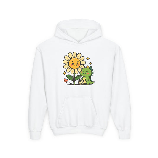 Dino Flower Hoodie