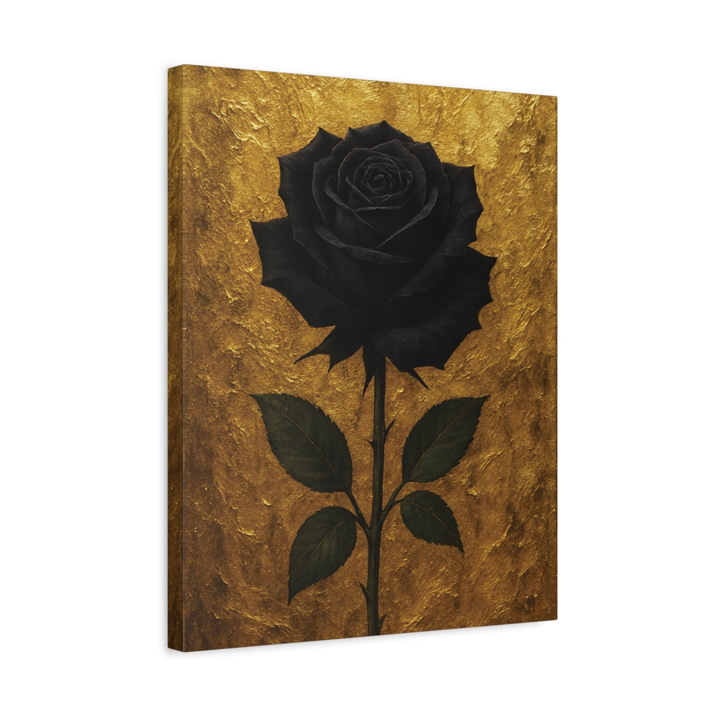 Canvas Print - Black Rose Art