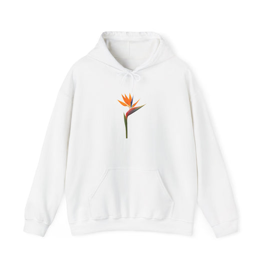 Floral Print Unisex Hoodie - Cozy Sweatshirt for Casual Wear, Gift for Nature Lovers, Perfect for Spring and Summer