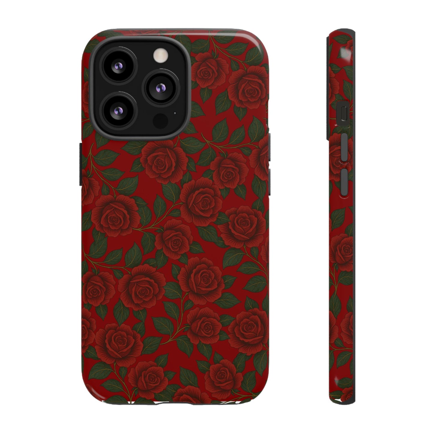 Phone Case Red Rose Tough Cases