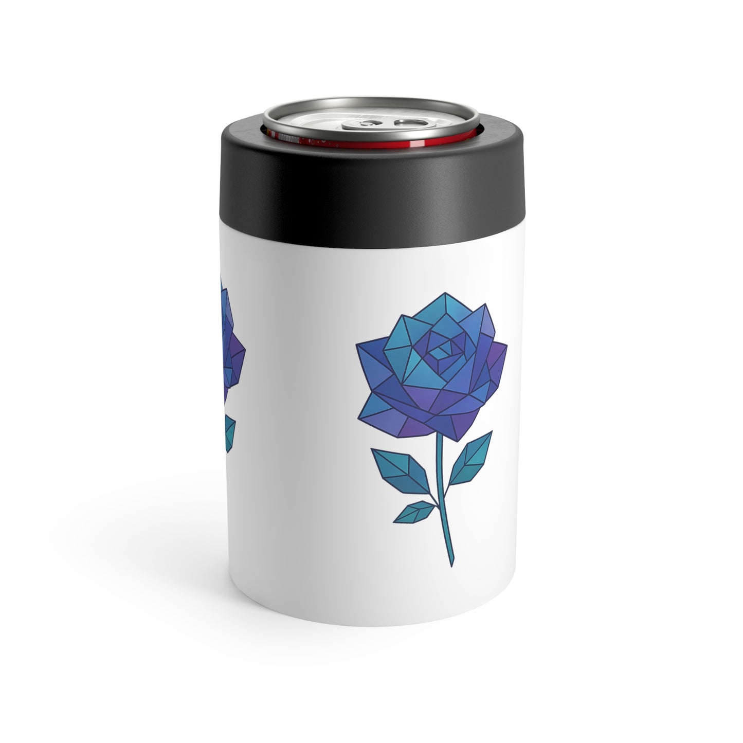 Geometric Rose Can Holder
