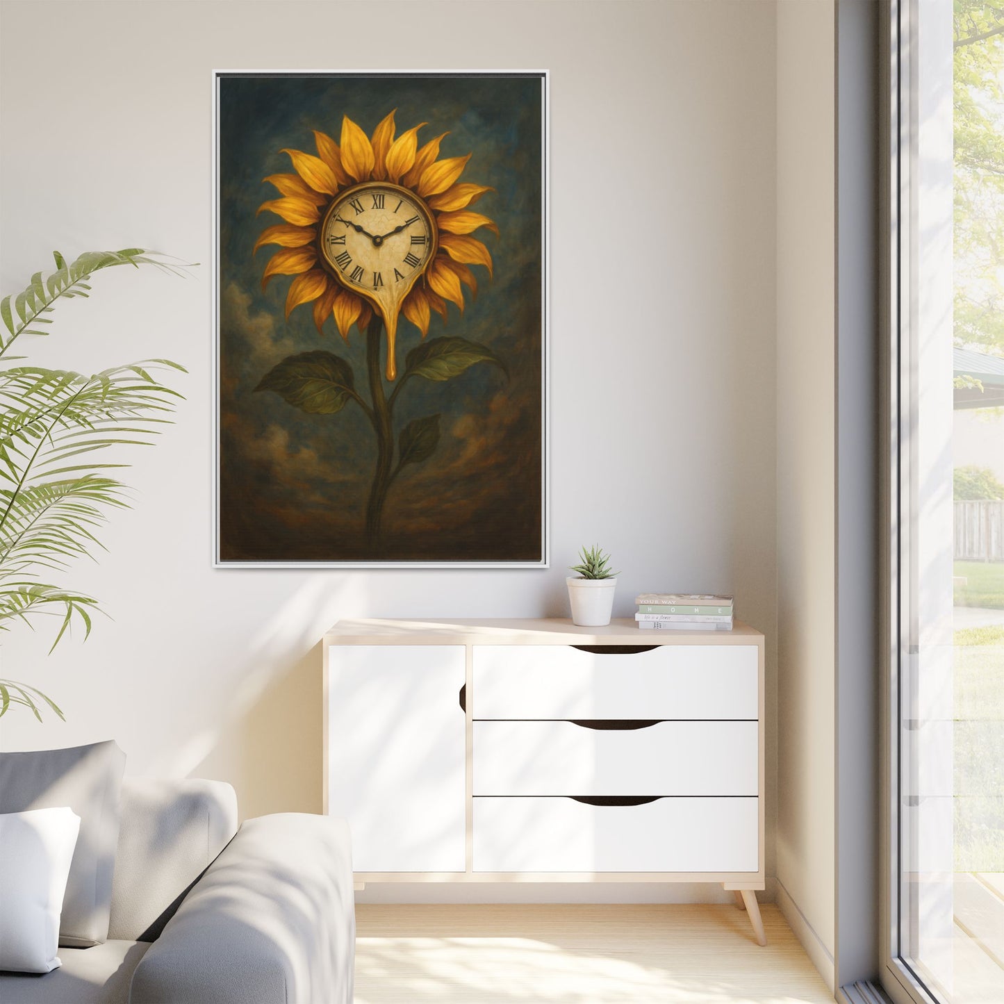 Canvas Wall Art Sunflower