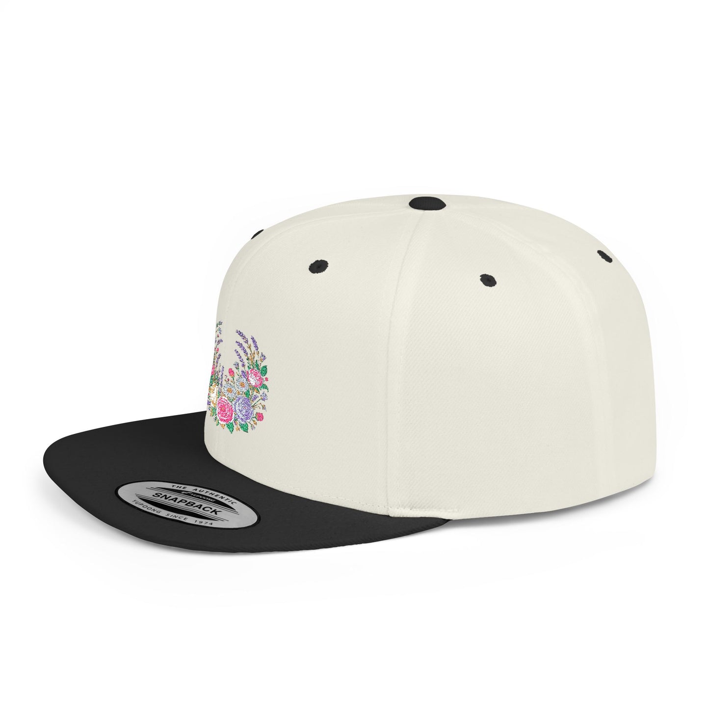 Floral Wreath Snapback