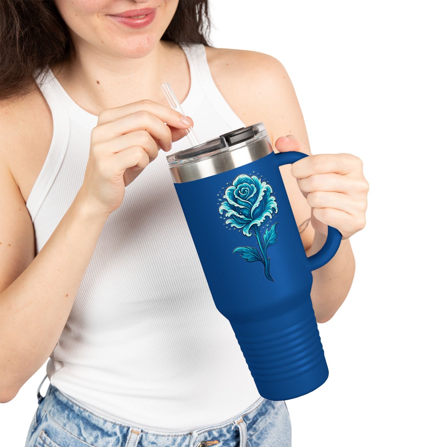 Floral Travel Mug