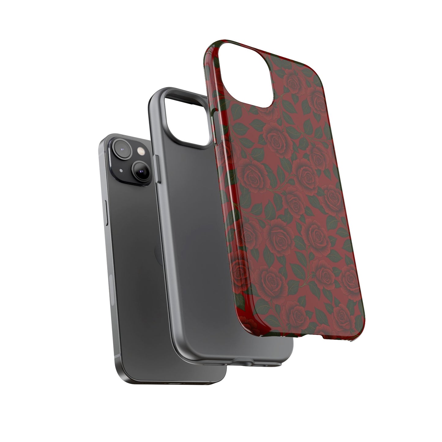 Phone Case Red Rose Tough Cases